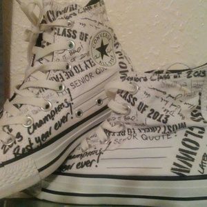 *Custom Class of 2013 Converse*